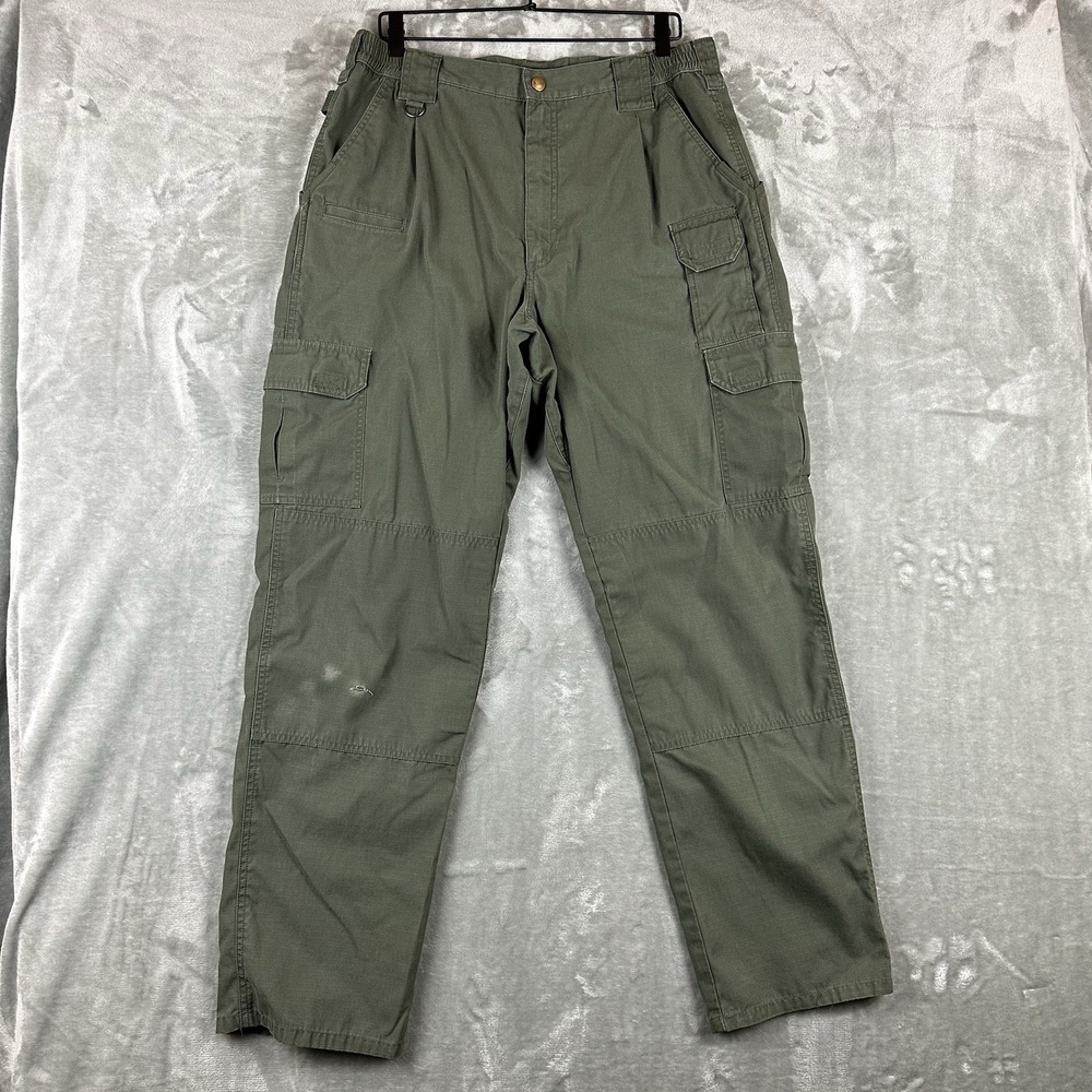 5.11 Tactical Taclite Pro Ripstop Cargo Pants Men's 36x34 Green